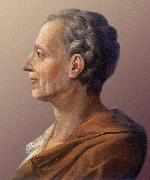 French school Portrait of Montesquieu oil on canvas